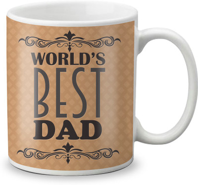 LOF Fathers Day Gifts for Dad, Worlds Best Dad Gift Gifts Ceramic Mug(325 ml), White
LOF Fathers Day Gifts for Dad, Worlds Best Dad Gift Gifts Ceramic Mug(325 ml), White