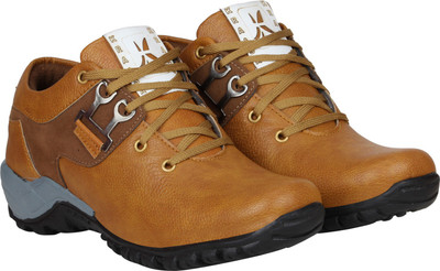 Kraasa Swagger Half Boots For Men(Beige