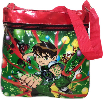 KIDOZ KINGDOM Boys & Girls Casual Red Polyester Sling Bag