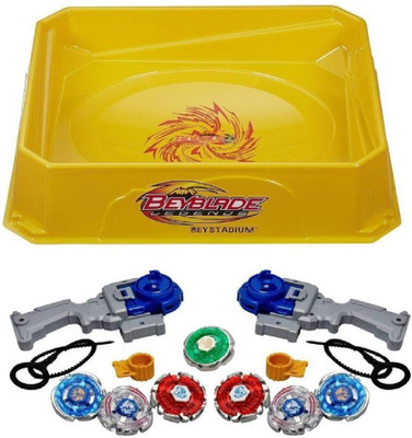 M-Alive Bey Stadium For Bey Battle With Metal Fury Power Pack Beyblade 7 in 1-Combo(Pack of 3)(Multicolor)
M-Alive Bey Stadium For Bey Battle With Metal Fury Power Pack Beyblade 7 in 1-Combo(Pack of 3)(Multicolor)
