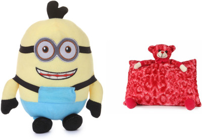 Deals India Smilling Binocular Stuffed Toy(30 cm) and Red pillow (38 cm) combo - 20 cm(Multicolor)
Deals India Smilling Binocular Stuffed Toy(30 cm) and Red pillow (38 cm) combo - 20 cm(Multicolor)