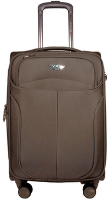 Texas USA Exclusive Range of Imported Soft Luggage Trolley 28 inch Large Size Check in Baggage Expandable Cabin Luggage - inch(Brown
Texas USA Exclusive Range of Imported Soft Luggage Trolley 28 inch Large Size Check in Baggage Expandable Cabin Luggage - inch(Brown