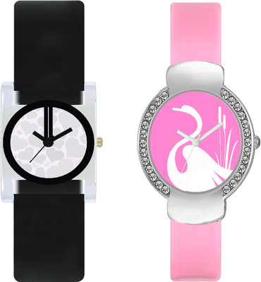 CLOUDWOOD VT06_24 Set Of 2 Combo PU Material Fast Selling Women Watch Watch - For Girls
CLOUDWOOD VT06_24 Set Of 2 Combo PU Material Fast Selling Women Watch Watch - For Girls