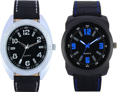CLOUDWOOD VL31_32 Combo of 2 Designer Analog Combo Watch - For Men