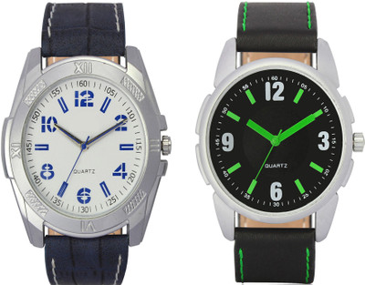CLOUDWOOD VL24_26 Combo of 2 Designer Analog Combo Watch - For Men
