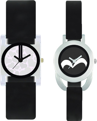 CLOUDWOOD VT06_16 Set Of 2 Combo PU Material Fast Selling Women Watch Watch - For Girls
CLOUDWOOD VT06_16 Set Of 2 Combo PU Material Fast Selling Women Watch Watch - For Girls