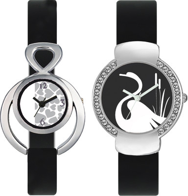 Greenleaf VLT11_21 Designer Stylish Shape Bracelet Combo Womens Wrist Watch - For Girls