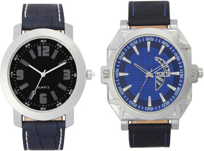 CLOUDWOOD VL30_44 Combo of 2 Designer Analog Combo Watch - For Men