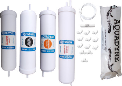 AQUADYN RO Service Kit for Kent Pride with Installation guide and Youtube video installation support Solid Filter Cartridge(.0001, Pack of 8)
AQUADYN RO Service Kit for Kent Pride with Installation guide and Youtube video installation support Solid Filter Cartridge(.0001, Pack of 8)