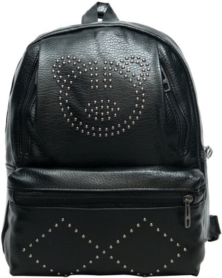 Shopharp Cardiff backpack 23 Lters 23 L Backpack(Black)