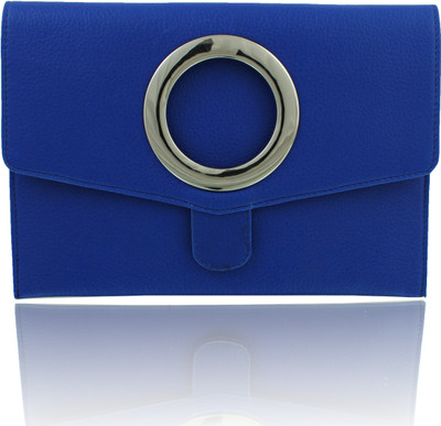 P&Y Fashion Casual Blue Clutch