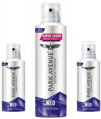 Perk Avenue 2 NEO 130 ml + 1 MEGA NEO 220ml Perfume Body Spray - For Men & Women(350 ml, Pack of 3)
Perk Avenue 2 NEO 130 ml + 1 MEGA NEO 220ml Perfume Body Spray - For Men & Women(350 ml, Pack of 3)