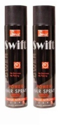 Simco Swift Hair Spray Pack of 2 Spray(500 ml)