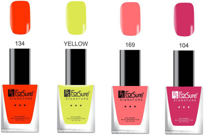 Forsure Signature Matte Nail Polish Red, Yellow, Light Orange, Light Pink(Pack of 4)
Forsure Signature Matte Nail Polish Red, Yellow, Light Orange, Light Pink(Pack of 4)