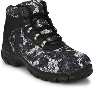 Eego Italy Stylish And Durable Steel Toe Safety Boots Hiking & Trekking Shoes For Men(Black
Eego Italy Stylish And Durable Steel Toe Safety Boots Hiking & Trekking Shoes For Men(Black