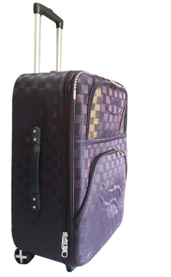 Aqeeq Purple Front Double Pocket Vintage Travel Luggage Trolley Suitcase Bag (Brown,Red,Turquoise,Purple) Cabin Luggage - inch(Purple
Aqeeq Purple Front Double Pocket Vintage Travel Luggage Trolley Suitcase Bag (Brown,Red,Turquoise,Purple) Cabin Luggage - inch(Purple