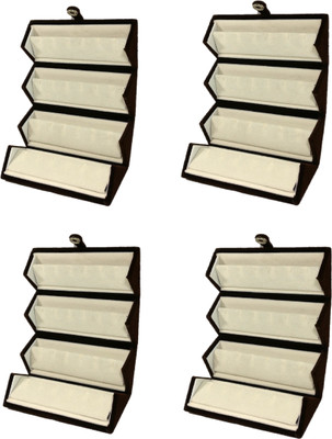 Addyz Pack of 4 Pieces High Quality Velvet Mini Earring Studs Tops Velvet Folder 12 Pairs Organizer Jewellery Vanity Box(Chocolate White)
Addyz Pack of 4 Pieces High Quality Velvet Mini Earring Studs Tops Velvet Folder 12 Pairs Organizer Jewellery Vanity Box(Chocolate White)