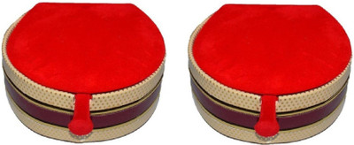 Addyz Pack of 2 Pieces Letest Designer Velvet Mini Bangle small Box Travel Case Jewellery Vanity Box(Red)
Addyz Pack of 2 Pieces Letest Designer Velvet Mini Bangle small Box Travel Case Jewellery Vanity Box(Red)