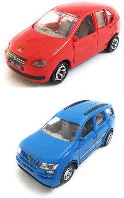 The Game begins Combo Toys of Indica Car and Mahindra XUV 500 Car Toy | Miniature/Model Toys | Pull back and Go | Openable Doors | Red and Blue Color(Multicolor)
The Game begins Combo Toys of Indica Car and Mahindra XUV 500 Car Toy | Miniature/Model Toys | Pull back and Go | Openable Doors | Red and Blue Color(Multicolor)