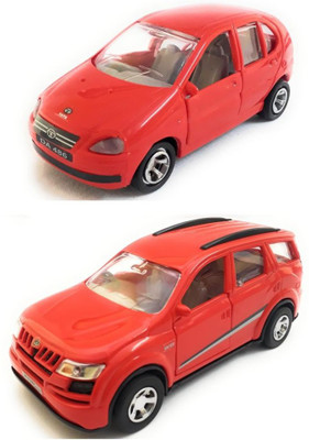 The Game begins Combo Toys of Indica Car and Mahindra XUV 500 Car Toy | Miniature/Model Toys | Pull back and Go | Openable Doors | Red Color(Red)
The Game begins Combo Toys of Indica Car and Mahindra XUV 500 Car Toy | Miniature/Model Toys | Pull back and Go | Openable Doors | Red Color(Red)