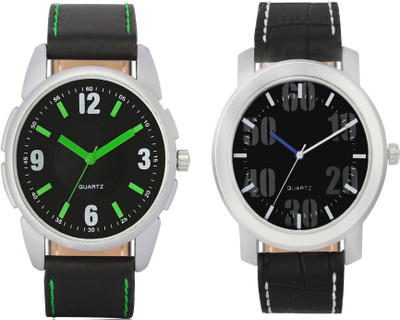 CLOUDWOOD VL26_39 Combo of 2 Designer Analog Combo Watch - For Men