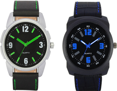 CLOUDWOOD VL26_32 Combo of 2 Designer Analog Combo Watch - For Men