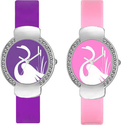 CLOUDWOOD VLT22_24 Set Of 2 Combo PU Material Fast Selling Women Watch Watch - For Girls
CLOUDWOOD VLT22_24 Set Of 2 Combo PU Material Fast Selling Women Watch Watch - For Girls
