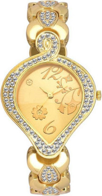 vbenterprise Designer Rich Look Gold Chronograph Heart Pattern Metal Strap Analog Watch - For Girls
vbenterprise Designer Rich Look Gold Chronograph Heart Pattern Metal Strap Analog Watch - For Girls