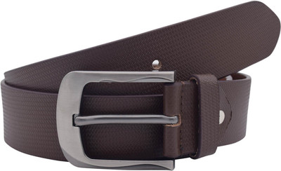Baluchi Men Casual Brown Genuine Leather Belt