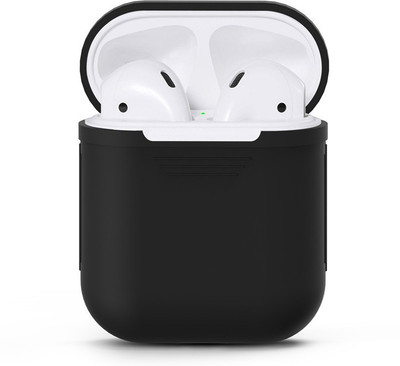 EWOKIt Pouch for Apple Airpods(Black, Flexible Case)