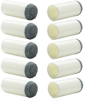 KBA Slip on cue tips 10 mm for snooker n pool cue (10 pieces) KBASO10M Billiards Cue Stick(Plastic)
KBA Slip on cue tips 10 mm for snooker n pool cue (10 pieces) KBASO10M Billiards Cue Stick(Plastic)