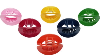 Evolution Hair Clips, Claw Clips , Butterfly Clips, Medium,O Shape Glittery Glossy for Women / Girls, Pack of 6 Hair Claw(Multicolor) 
Evolution Hair Clips, Claw Clips , Butterfly Clips, Medium,O Shape Glittery Glossy for Women / Girls, Pack of 6 Hair Claw(Multicolor)