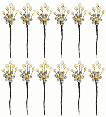 Confidence Flowers Hair Juda Pins Accessories for Women & Girls, 12 Pcs Hair Pin(Multicolor)
Confidence Flowers Hair Juda Pins Accessories for Women & Girls, 12 Pcs Hair Pin(Multicolor)