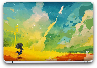 Flipkart SmartBuy Multicolour Painting 7 Vinyl Laptop Skin (3M/Avery Vinyl, Matte Laminated, 13 x 8.5 inches) Vinyl Laptop Decal 13.3