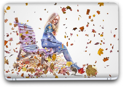 Flipkart SmartBuy Beautiful Girl 2 Vinyl Laptop Skin (3M/Avery Vinyl, Matte Laminated, 14 x 9 inches) Vinyl Laptop Decal 14.1