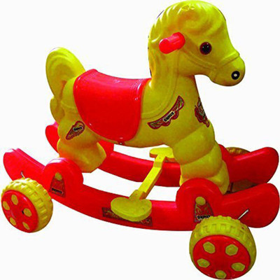 Ridendslide Kids toy Horse Rider Yellow(Yellow, Red), Red;yellow