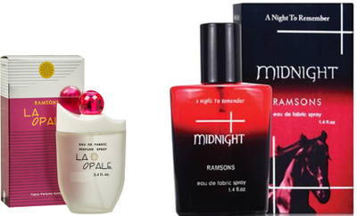 RAMSONS MIDNIGHT PERFUME 100 ML+LA OPALE PERFUME 40 ML Eau de Parfum - 100 ml(For Men & Women)
RAMSONS MIDNIGHT PERFUME 100 ML+LA OPALE PERFUME 40 ML Eau de Parfum - 100 ml(For Men & Women)