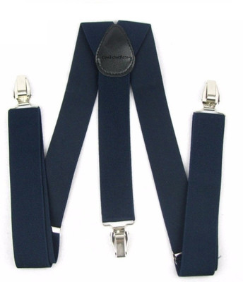Civil Outfitters Y- Back Suspenders for Men, Women(Blue)