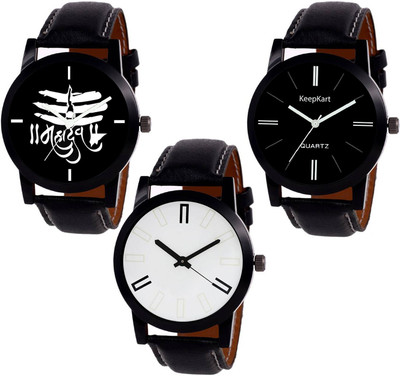 Keepkart Sett Of Three Designer And Stylish Attractive Combo For Couple Watch - For Men & Women
Keepkart Sett Of Three Designer And Stylish Attractive Combo For Couple Watch - For Men & Women