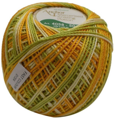 Anchor Mercer Knitting Cotton Multicolour-Multicolour-405801304 - 50 g x 5