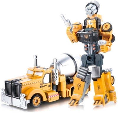 HALO NATION Dissolve Master Transformation Robot Car Metal Alloy Engineering Construction Vehicle Truck Assembly Deformation Toy 2 in 1 Robot Kid Toys(Yellow)
HALO NATION Dissolve Master Transformation Robot Car Metal Alloy Engineering Construction Vehicle Truck Assembly Deformation Toy 2 in 1 Robot Kid Toys(Yellow)