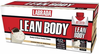Labrada Lean Body Nutrition Drink(500 ml, Cookies & Cream Flavored)