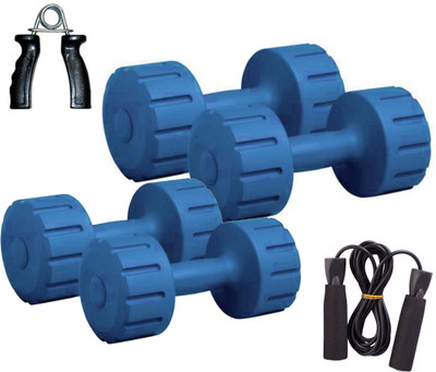 KRX DM PVC 2 kg Plus 3 kg Combo Set 168 Gym & Fitness Kit
