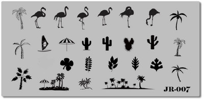 Imported Stamping Template Rectangle Tree Plate Nature Nail Art Image Plate(Silver)
Imported Stamping Template Rectangle Tree Plate Nature Nail Art Image Plate(Silver)