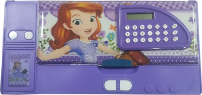 Shreejee Jumbo Calculaor Disney Princess Art Plastic Pencil Box(Set of 1, Purple)
Shreejee Jumbo Calculaor Disney Princess Art Plastic Pencil Box(Set of 1, Purple)