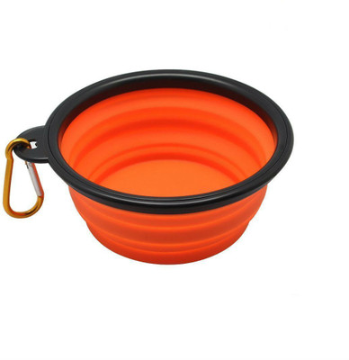 Shrih Black Collapsible Food Water Feeding Bowl Round Silicone Pet Bowl(0.500 ml Orange)
Shrih Black Collapsible Food Water Feeding Bowl Round Silicone Pet Bowl(0.500 ml Orange)
