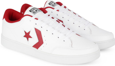 Converse Star Court Sneakers For Men(White, Red, White/casino/white