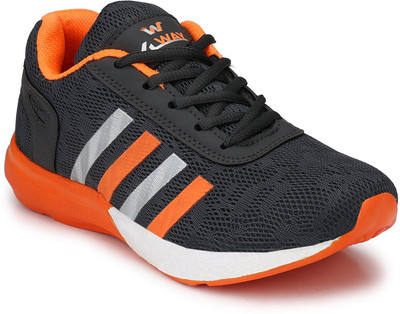 4way Men's Running Shoes Sneakers For Men(Grey, Orange