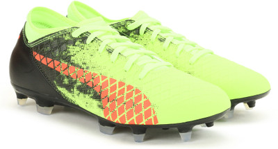 Puma FUTURE 18.4 FG AG Football Shoes For Men(Green, Black, Fizzy yellow-red blast-puma black
Puma FUTURE 18.4 FG AG Football Shoes For Men(Green, Black, Fizzy yellow-red blast-puma black
