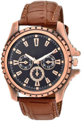 JIYA ENTERPRISE Designer Look Brown Leather Belt Fancy Dial Men Watch Watch - For Men
JIYA ENTERPRISE Designer Look Brown Leather Belt Fancy Dial Men Watch Watch - For Men